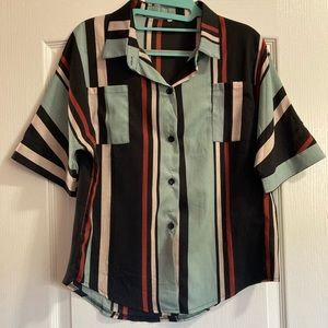 Striped Button Down